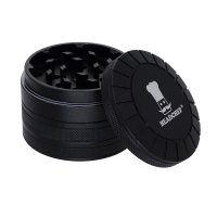 Headchef  S U N  M A C H I N E 62mm 4  Part  Grinder  Black
